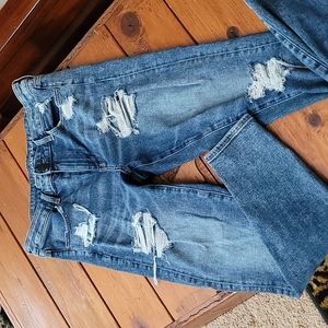American Eagle ripped jeans